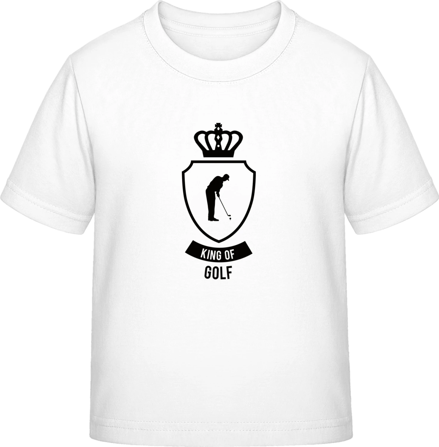 King of Golf - White Exact 190 Kids - Front