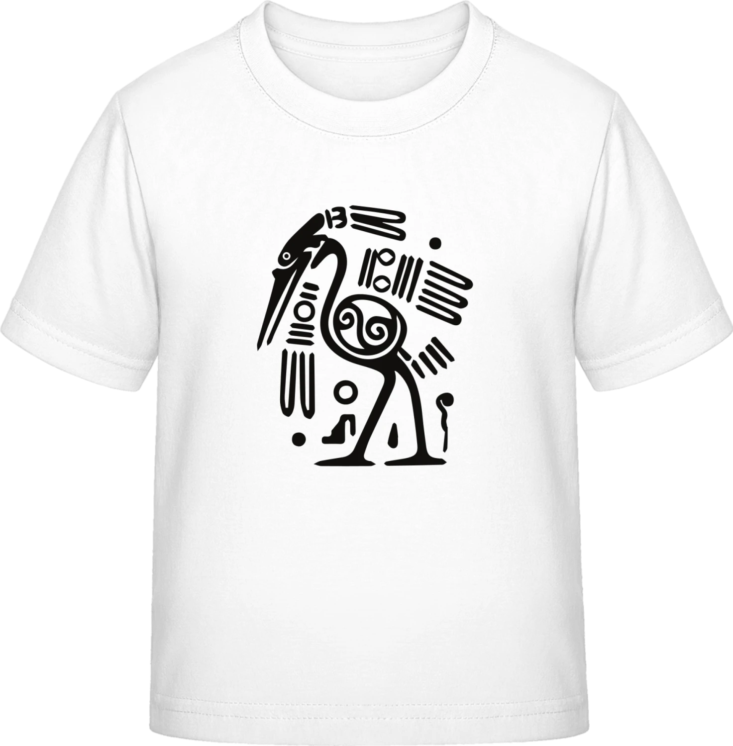 Maya Symbol - White Exact 190 Kids - Front