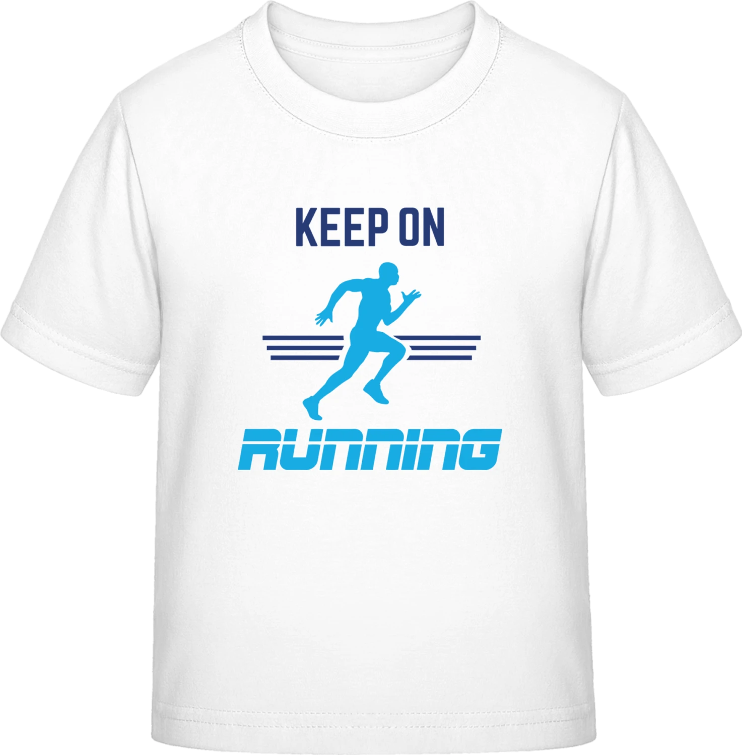 Keep On Running - White Exact 190 Kids - Front