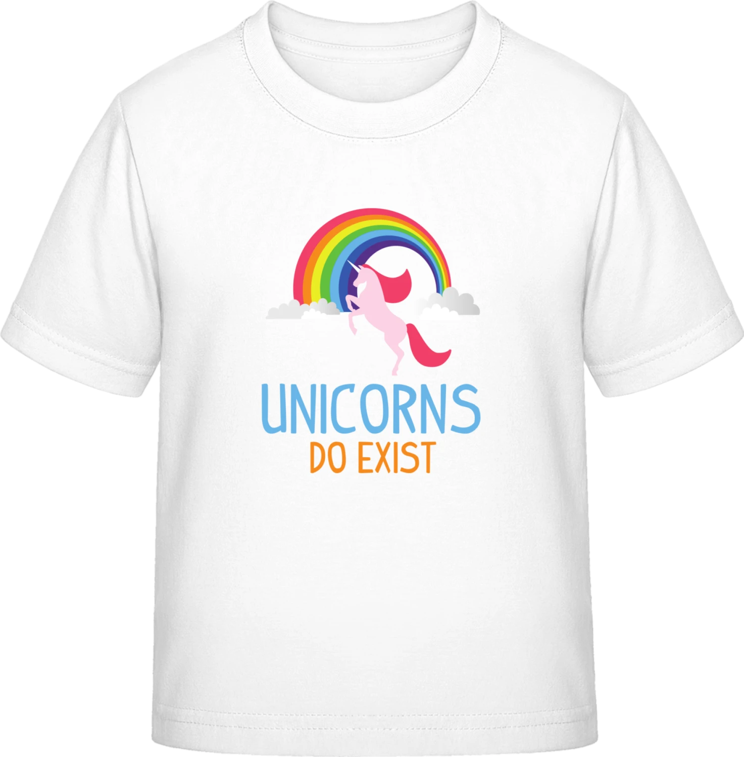 Unicorns Do Exist - White Exact 190 Kids - Front