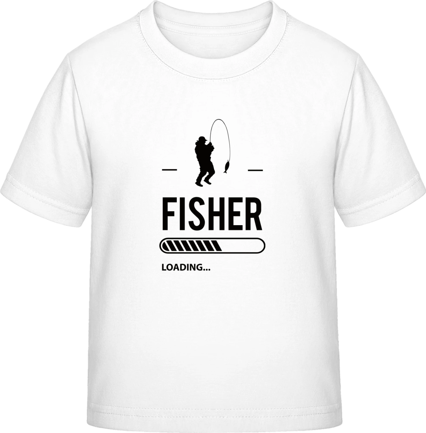 Fisher Loading - White Exact 190 Kids - Front