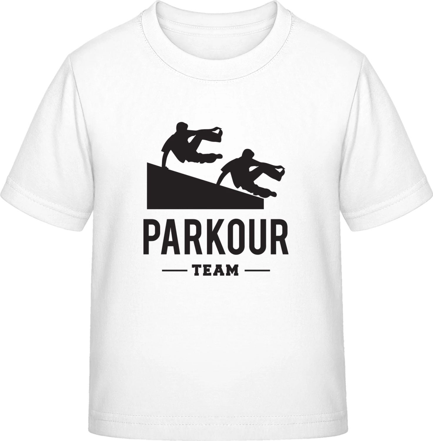 Parkour Team - White Exact 190 Kids - Front