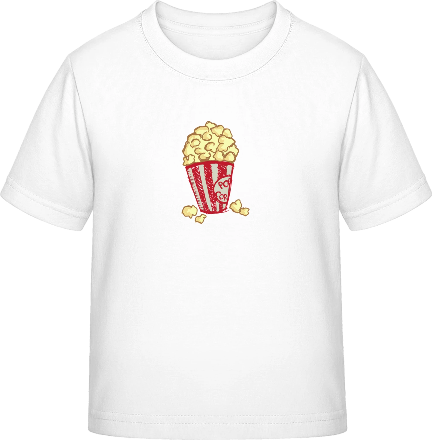 Popcorn - White Exact 190 Kids - Front