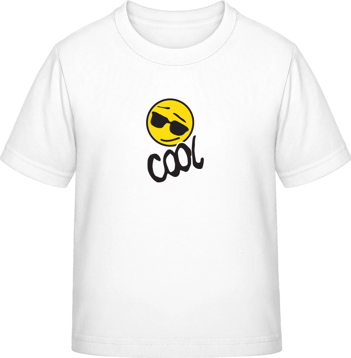 Cool Sunglass Smiley - White Exact 190 Kids - Front