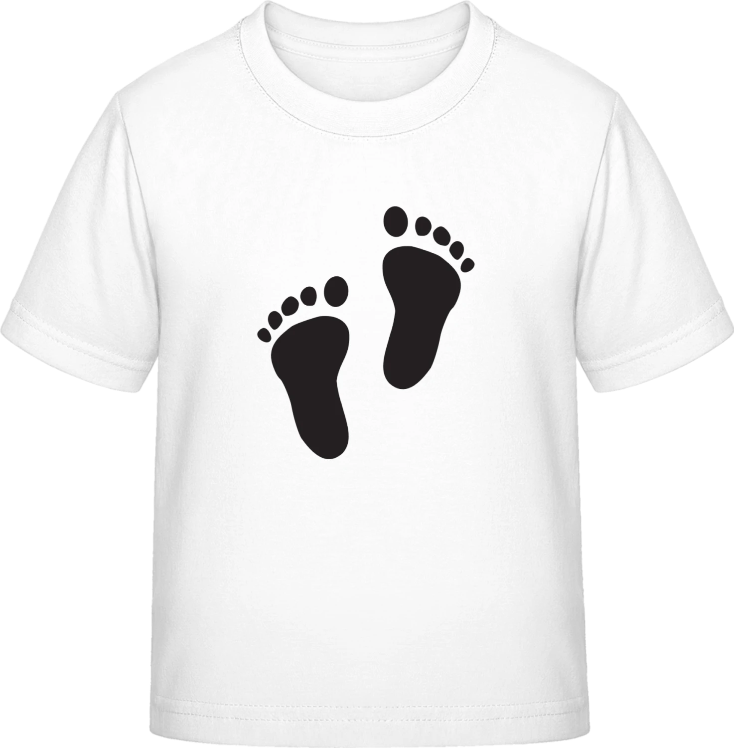 Feet Silhouette - White Exact 190 Kids - Front