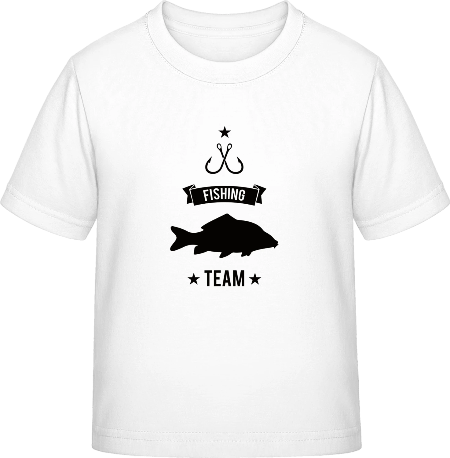 Carp Fishing Team - White Exact 190 Kids - Front