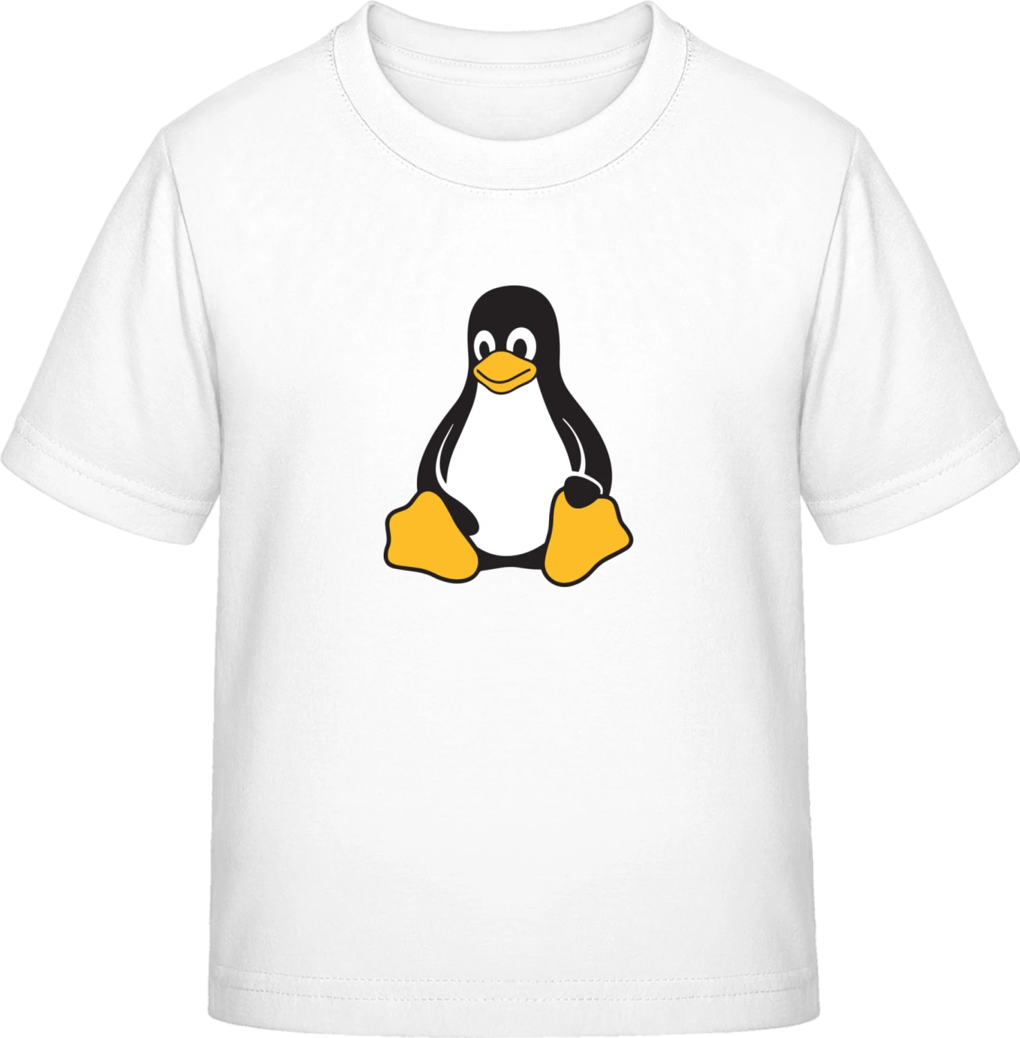 Linux Pinguin - White Exact 190 Kids - Front