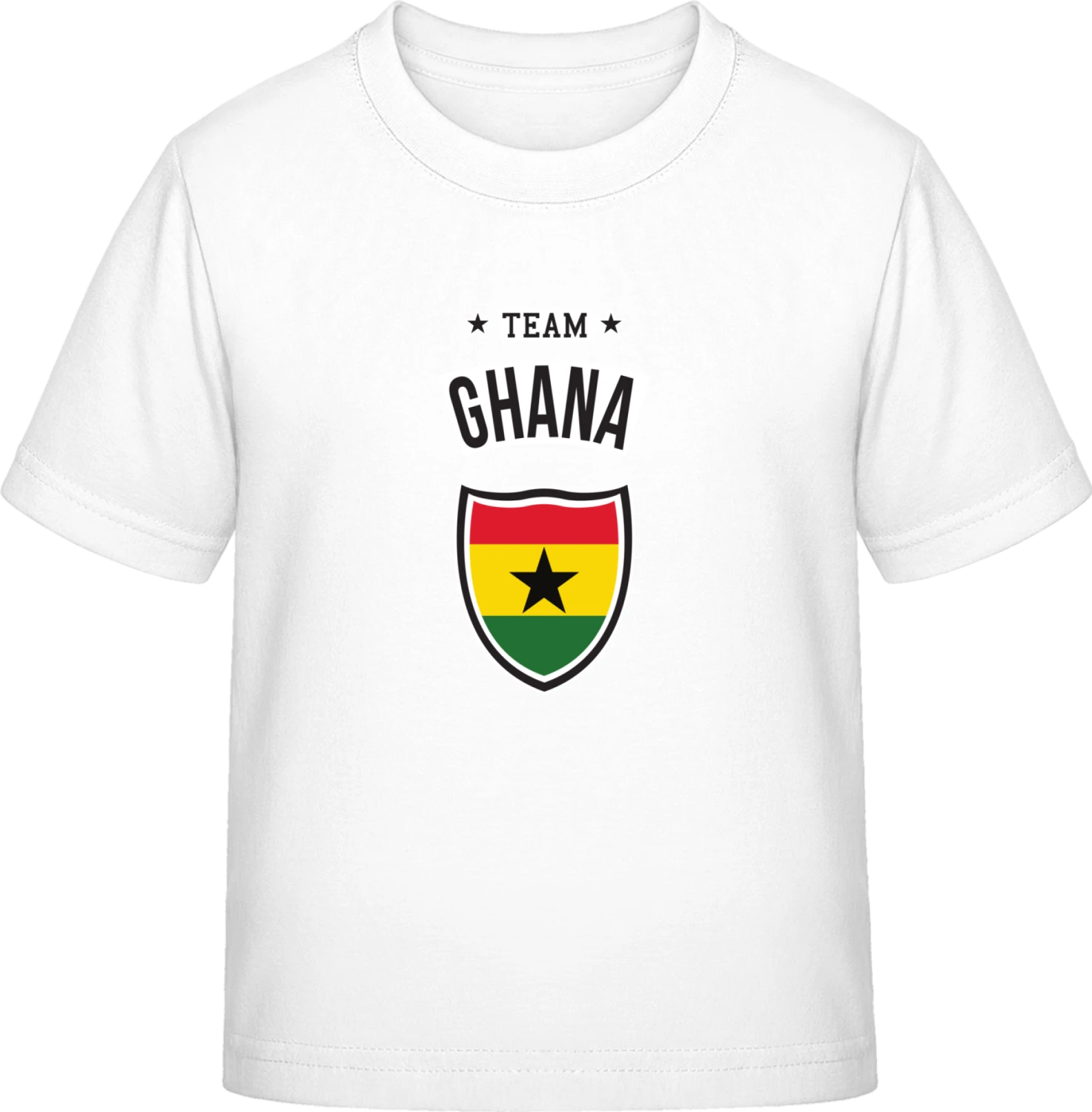 Team Ghana - White Exact 190 Kids - Front