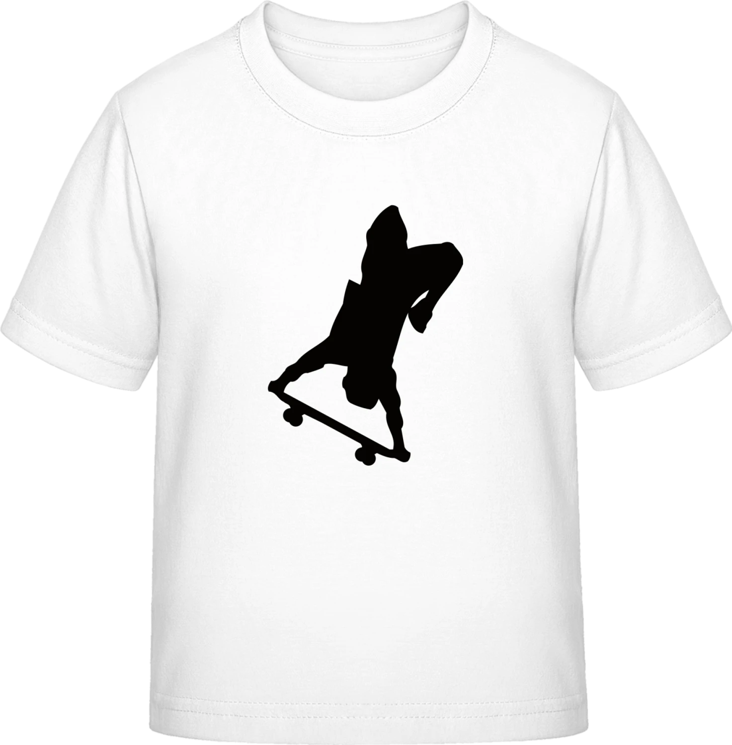 Skateboarder Trick - White Exact 190 Kids - Front