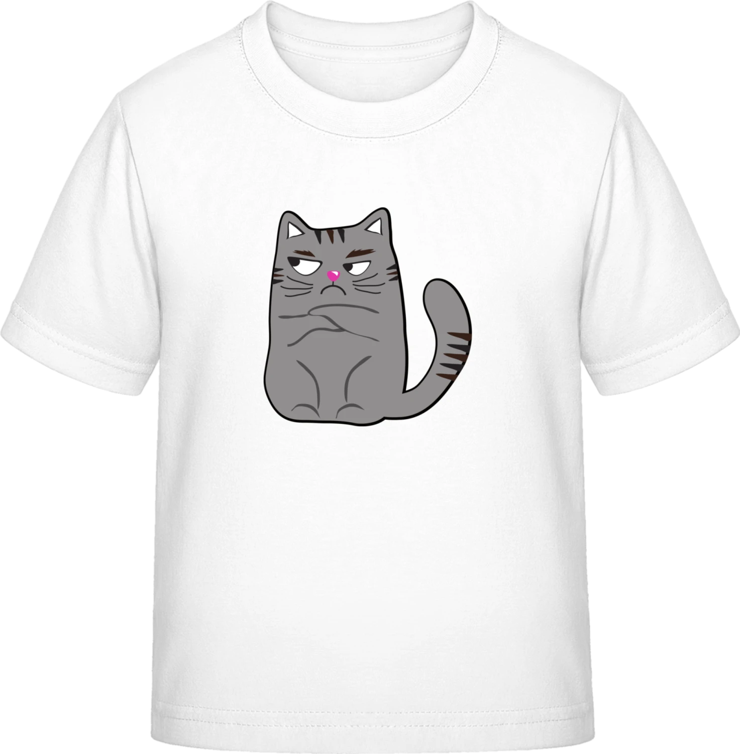 Fat Cat Comic - White Exact 190 Kids - Front