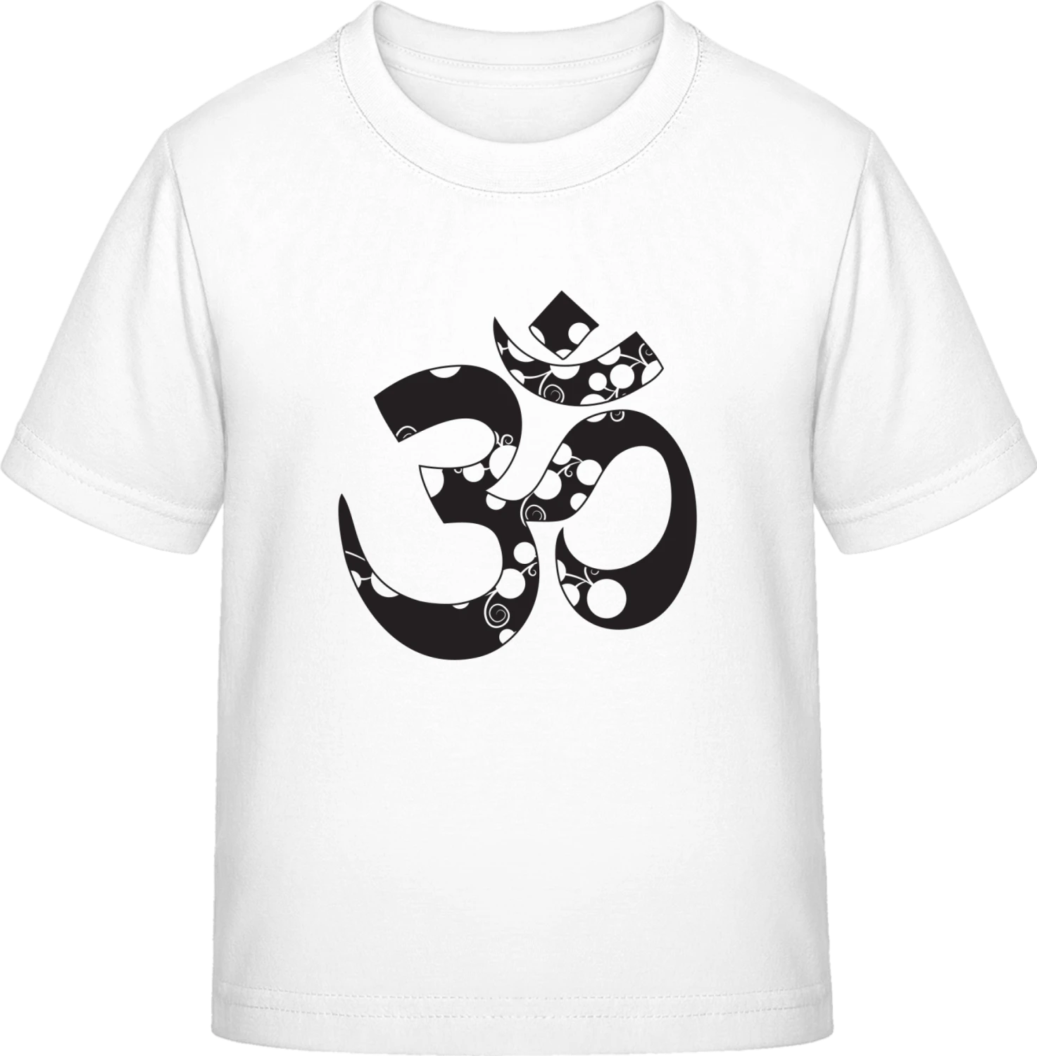 Om Symbol - White Exact 190 Kids - Front