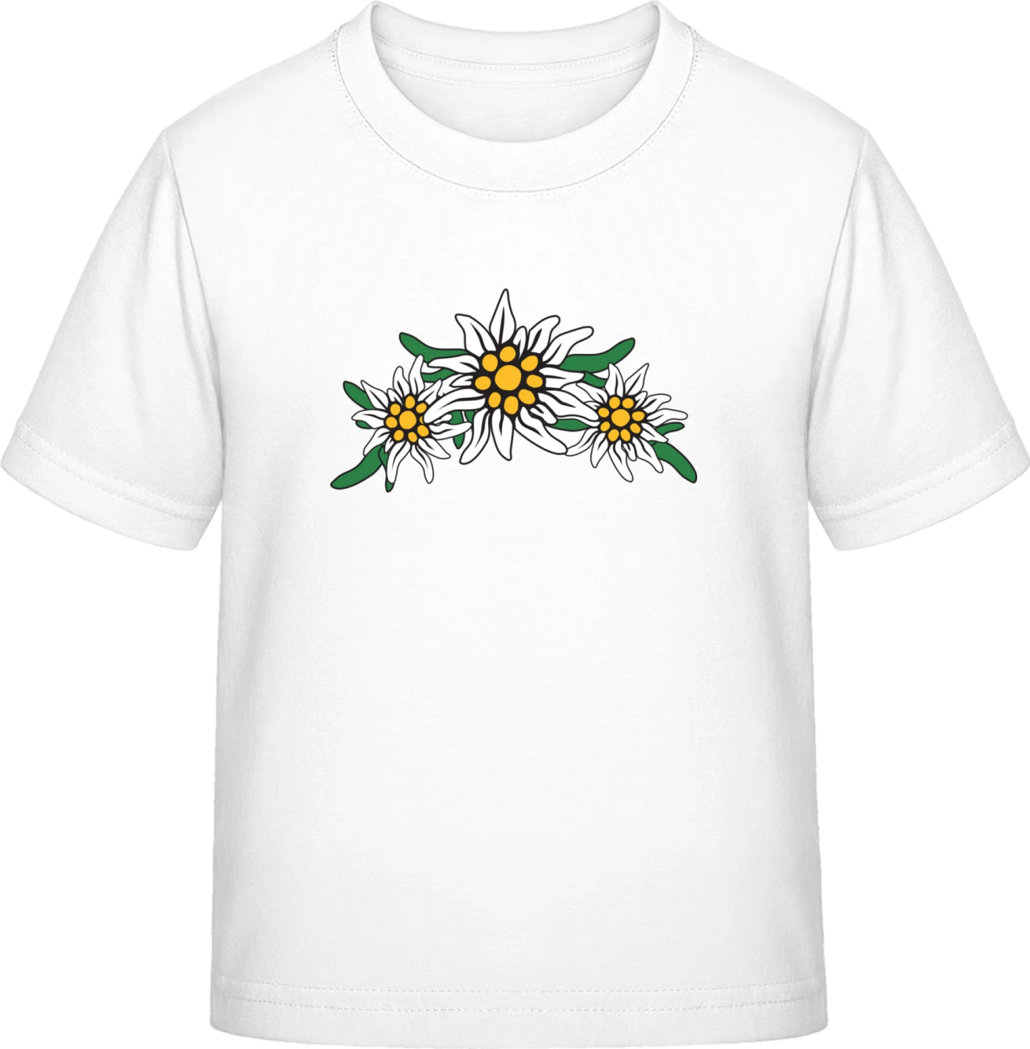 Edelweiss Flowers - White Exact 190 Kids - Front