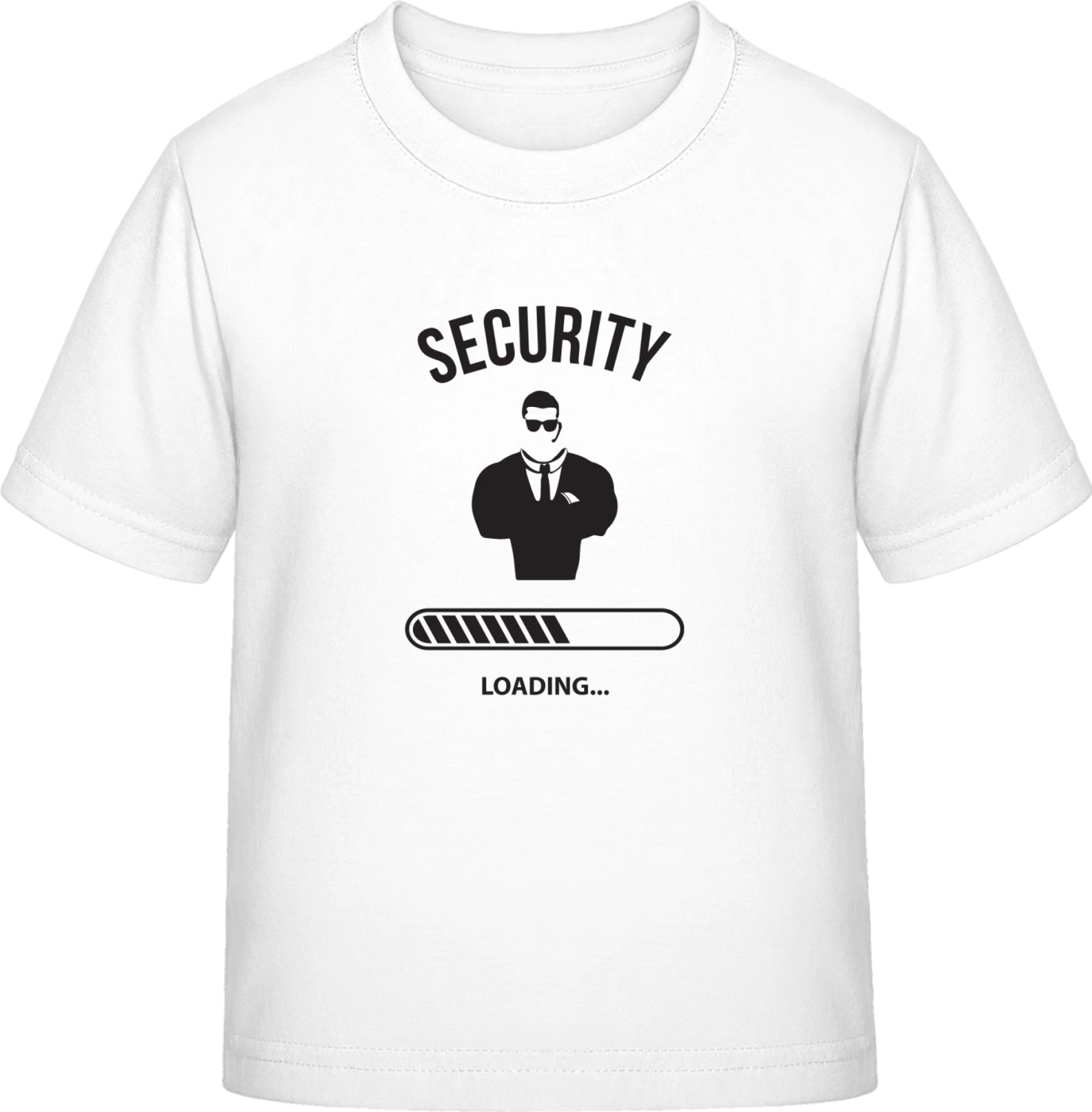 Security Loading - White Exact 190 Kids - Front