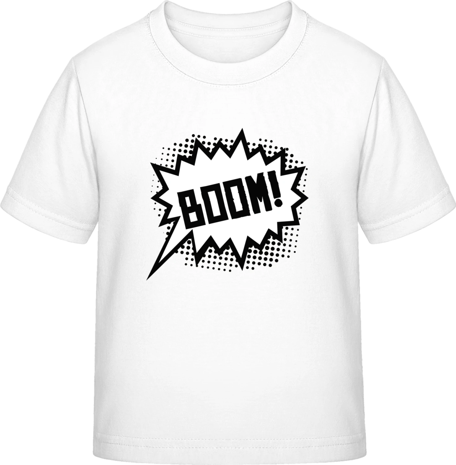 Boom Comic - White Exact 190 Kids - Front