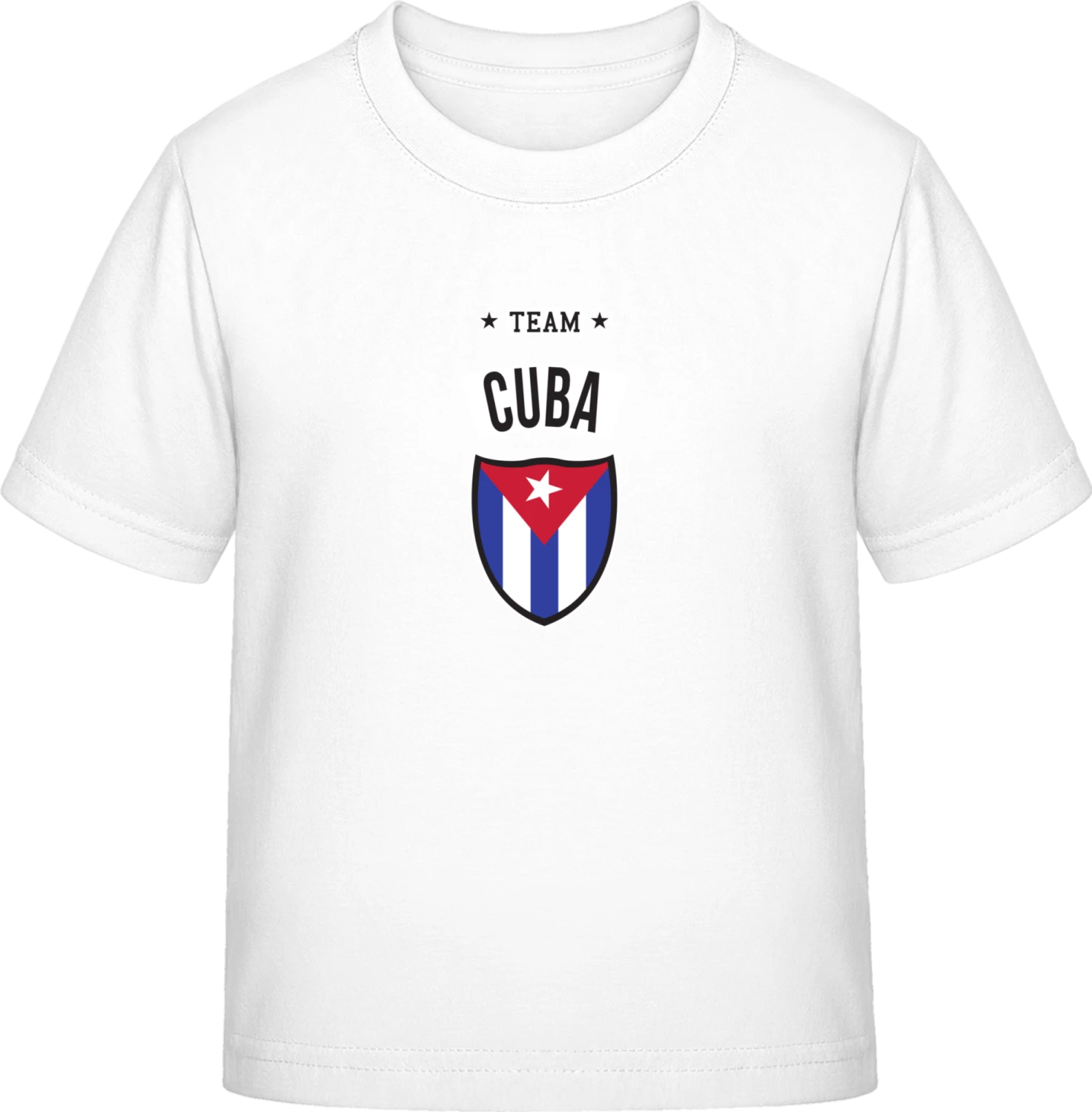 Team Cuba - White Exact 190 Kids - Front