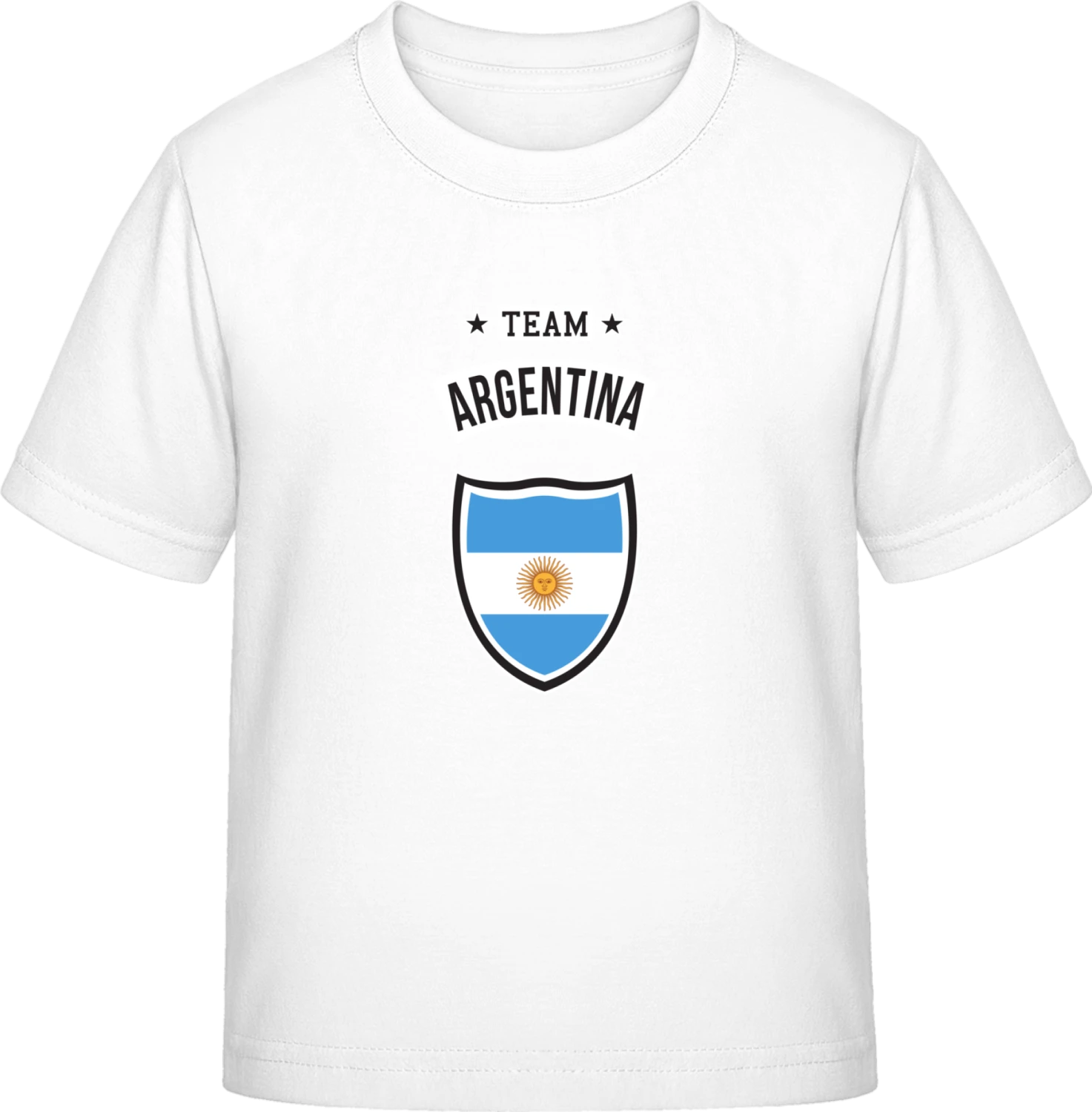 Team Argentina - White Exact 190 Kids - Front