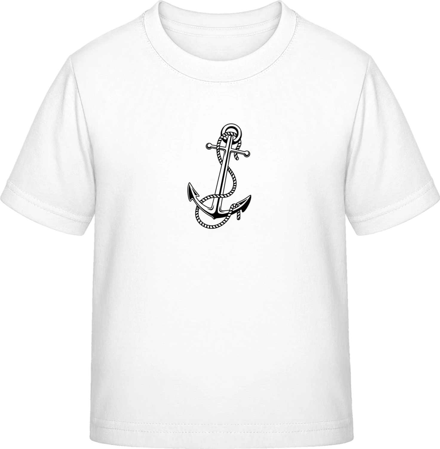 Anchor Old School - White Exact 190 Kids - Front