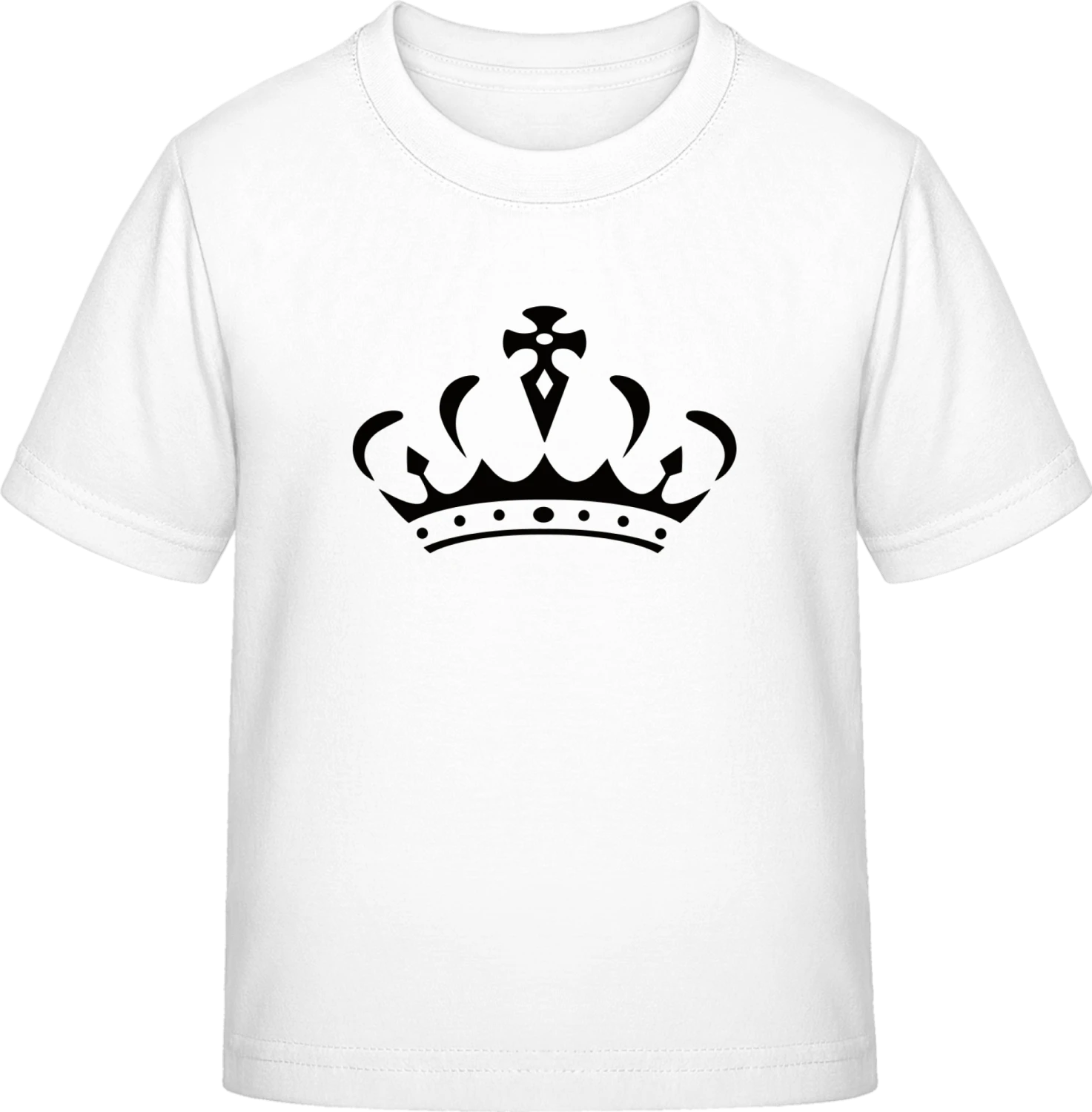 Krone Crown - White Exact 190 Kids - Front