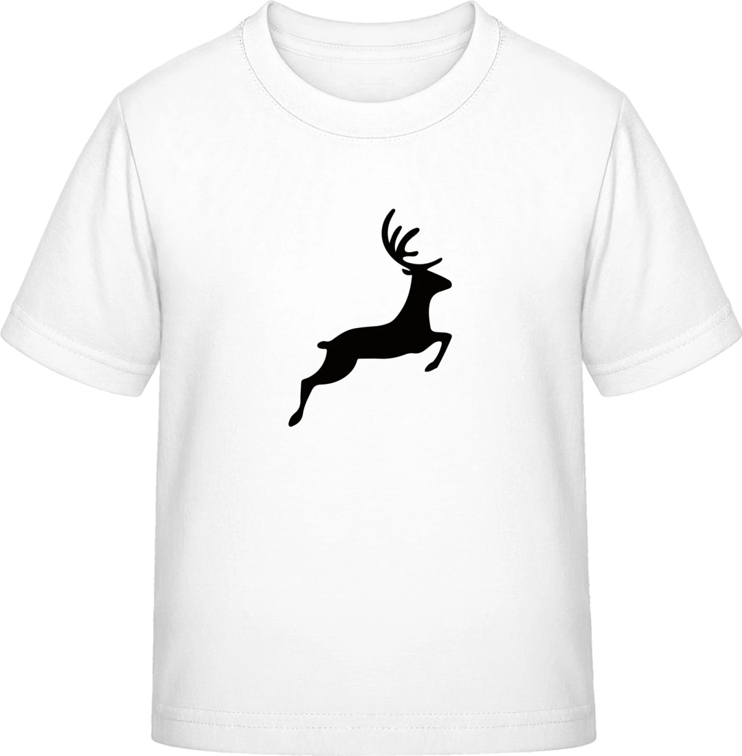 Deer Stag - White Exact 190 Kids - Front