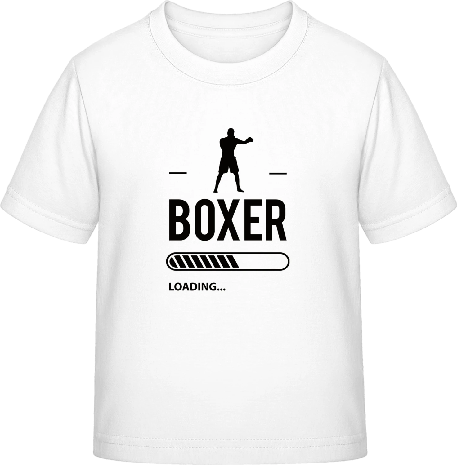 Boxer Loading - White Exact 190 Kids - Front