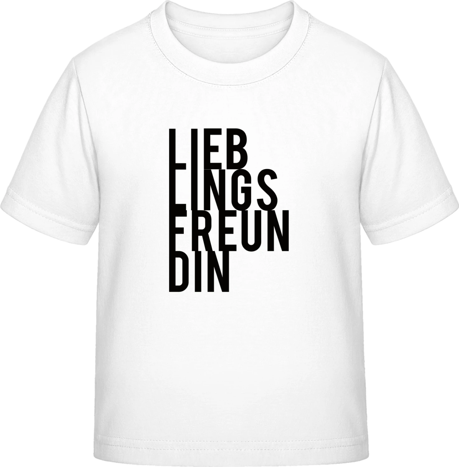 Lieblingsfreundin - White Exact 190 Kids - Front