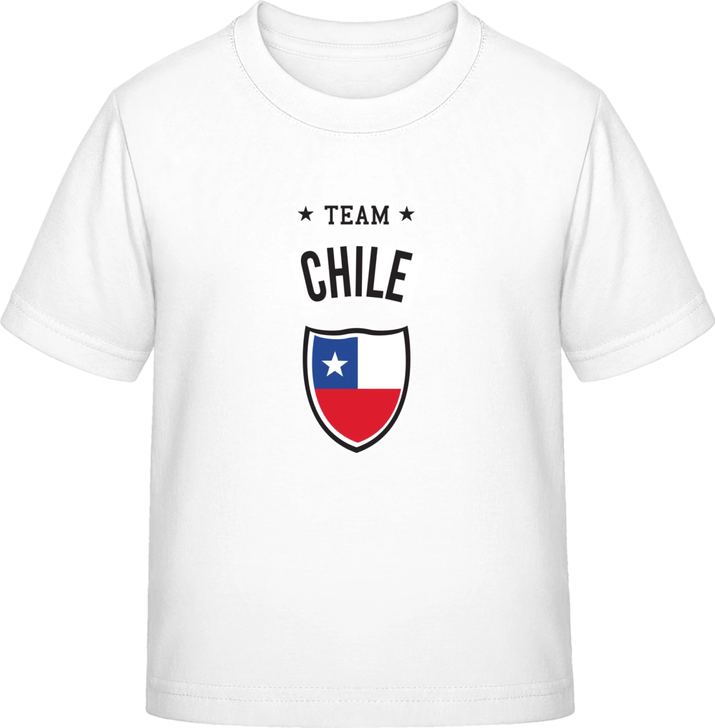 Team Chile - White Exact 190 Kids - Front