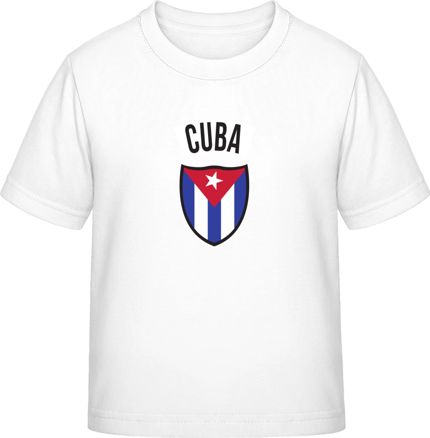 Cuba Shield - White Exact 190 Kids - Front