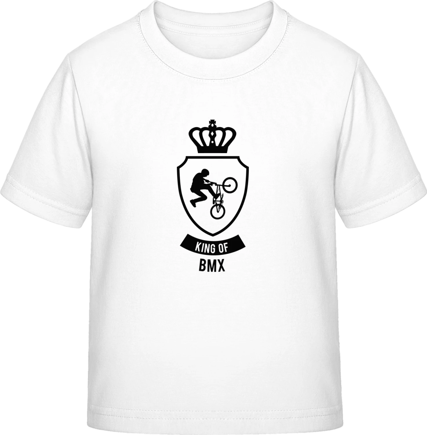 King of BMX - White Exact 190 Kids - Front