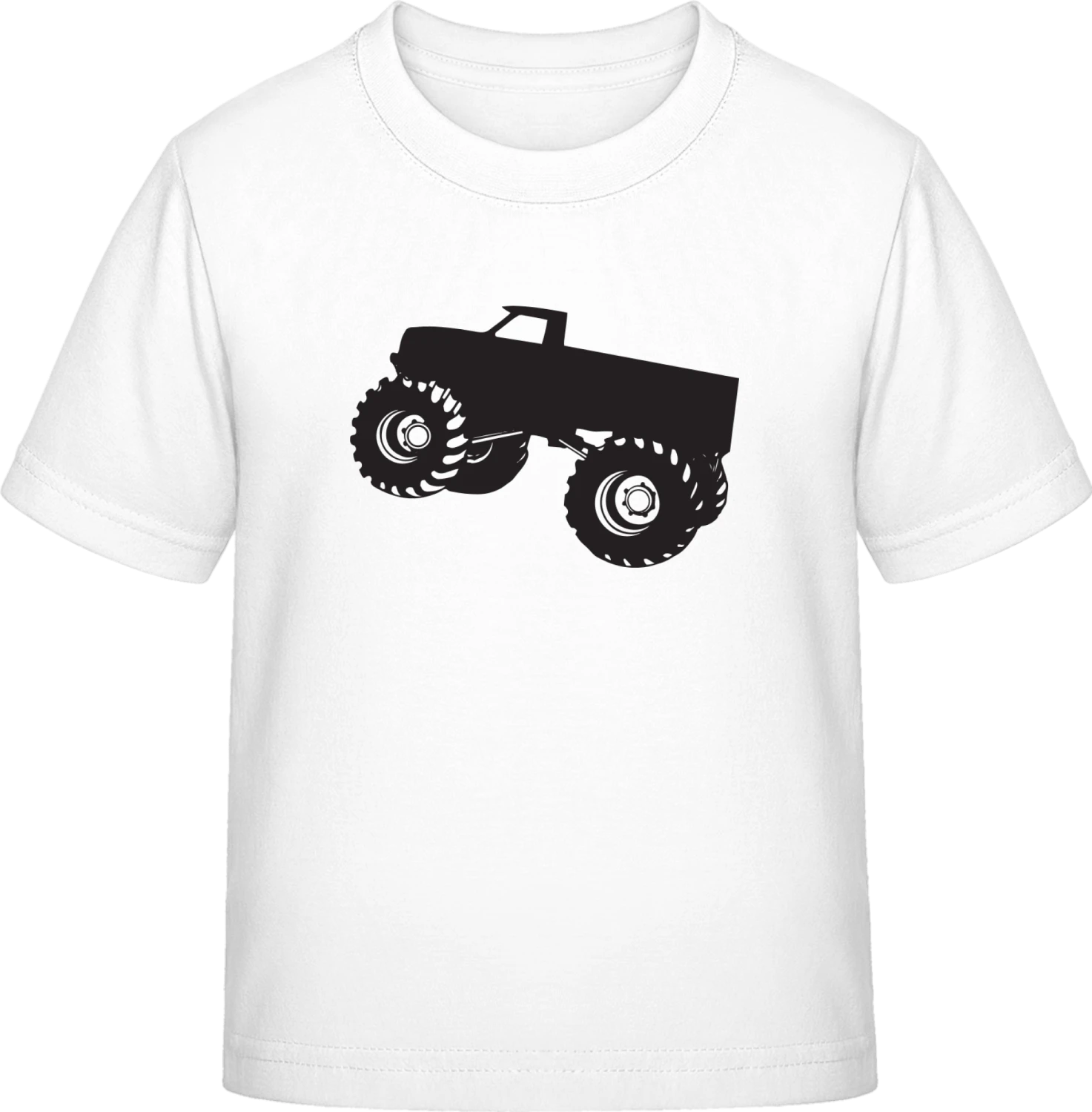 Monster Truck - White Exact 190 Kids - Front