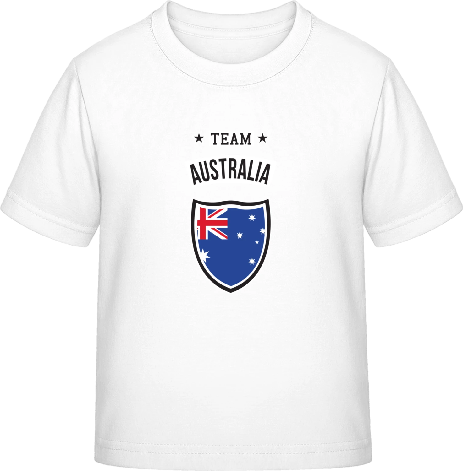 Team Australia - White Exact 190 Kids - Front