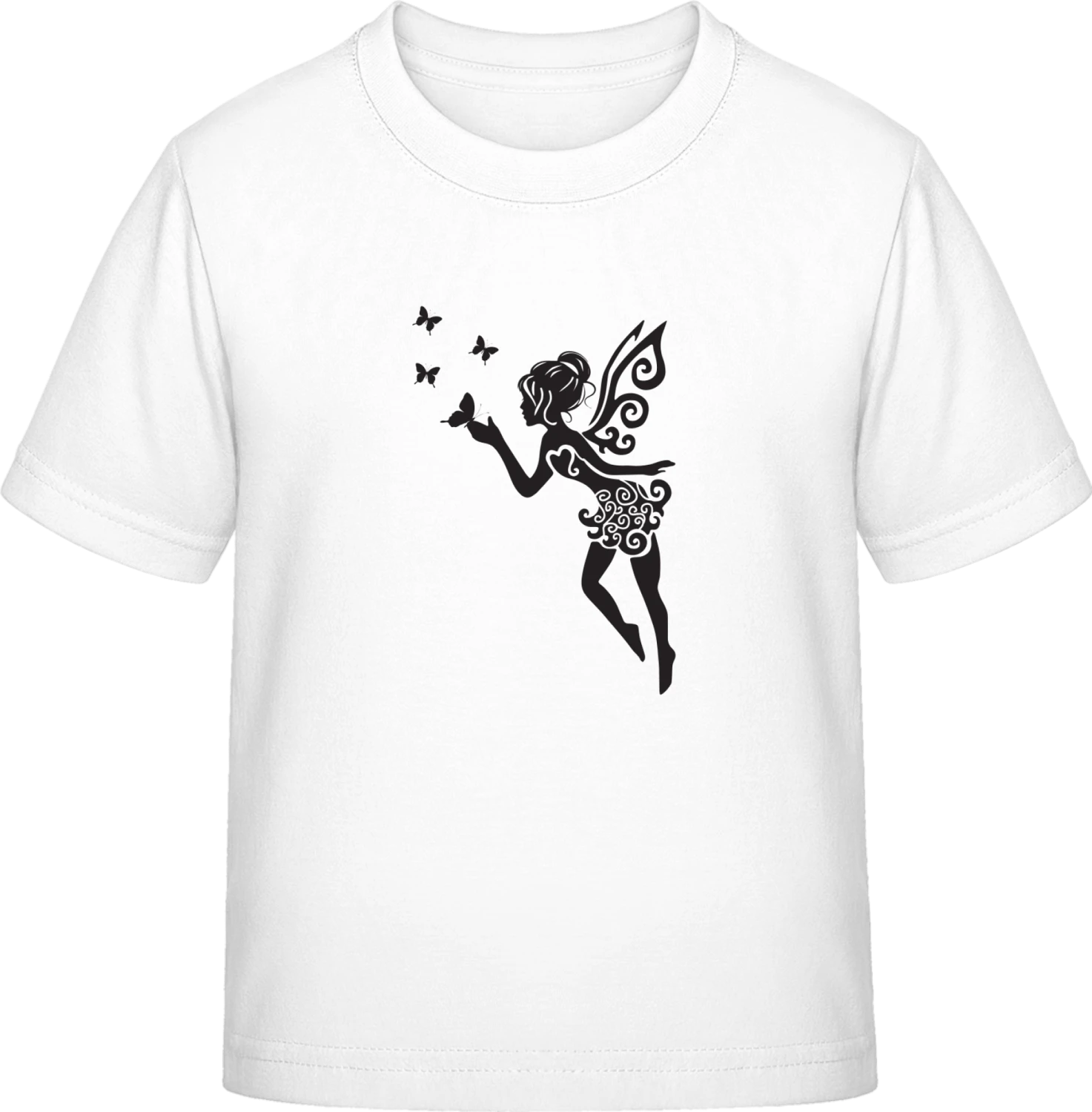 Fairy With Butterflies - White Exact 190 Kids - Front