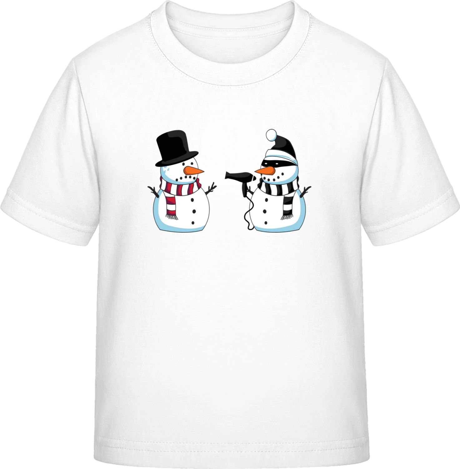 Snowman Attack - White Exact 190 Kids - Front