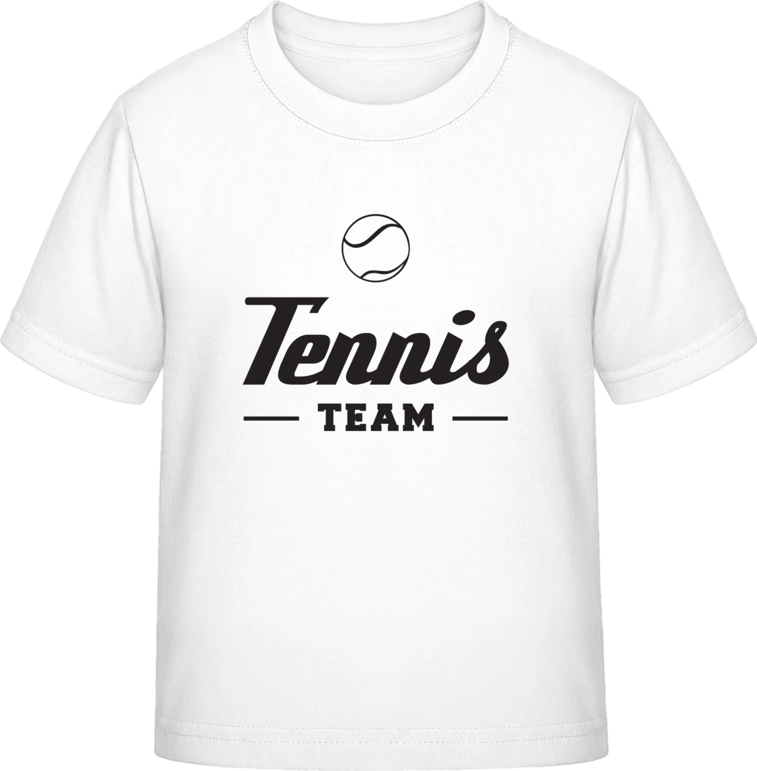 Tennis Team - White Exact 190 Kids - Front