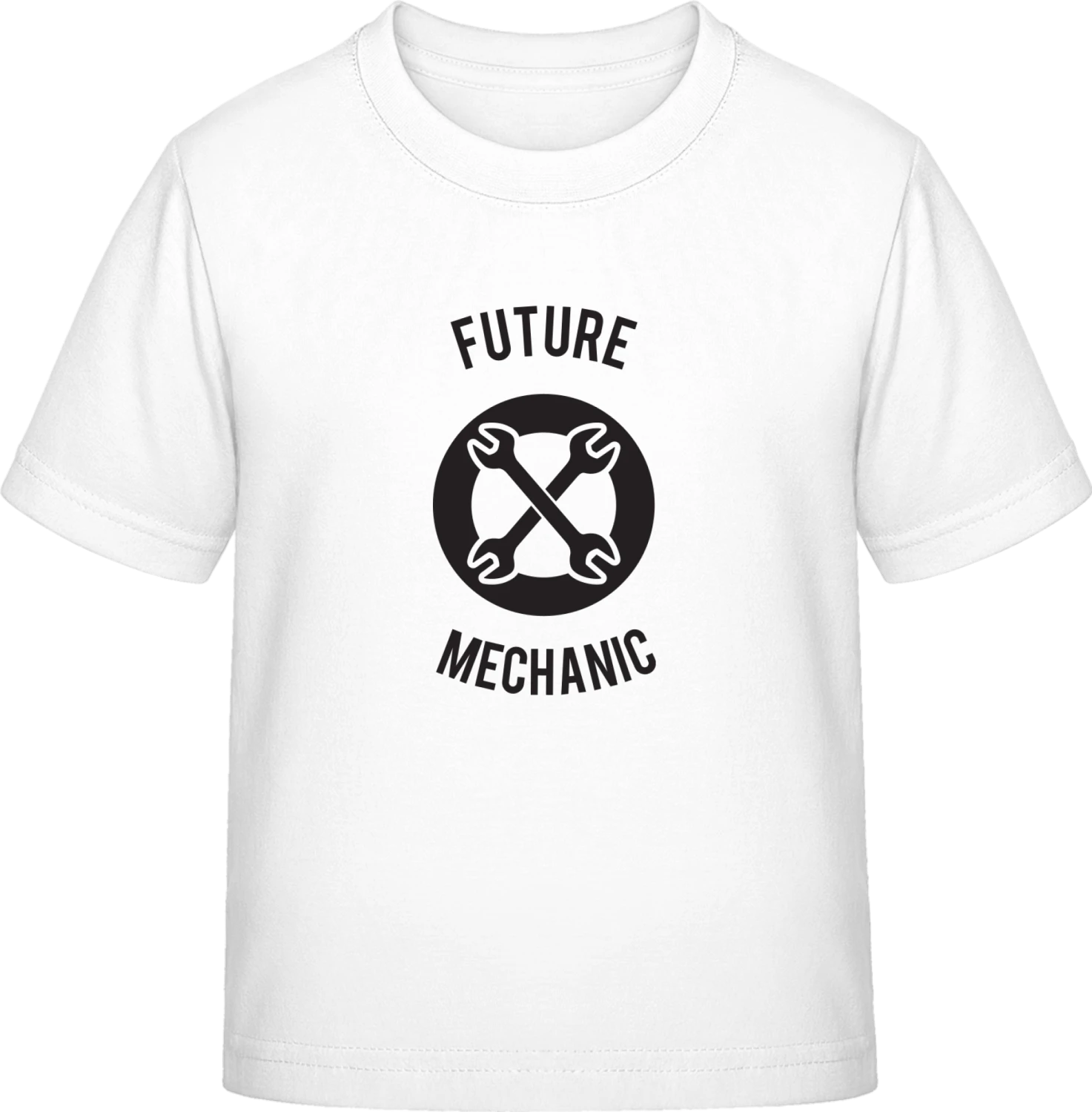 Future Mechanic - White Exact 190 Kids - Front