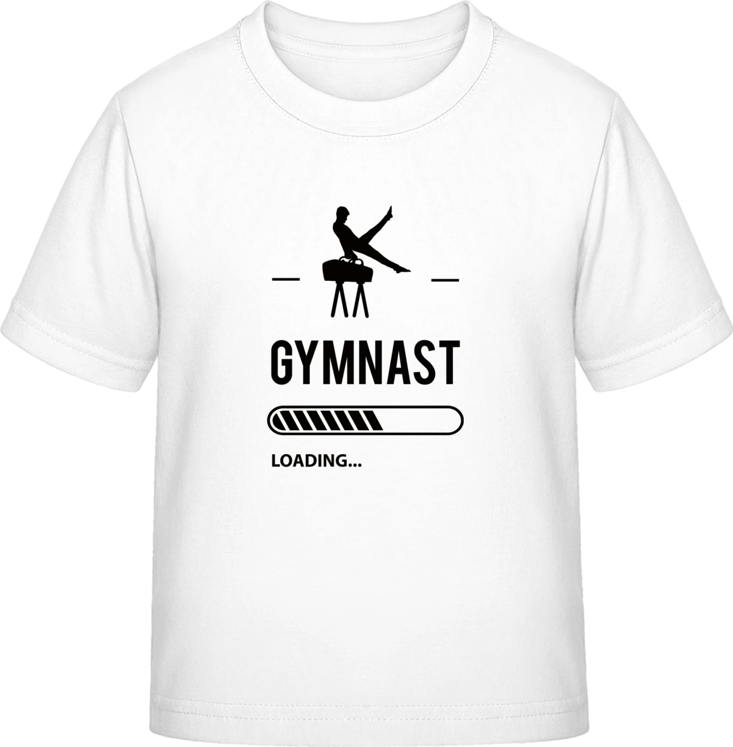 Gymnast Loading - White Exact 190 Kids - Front