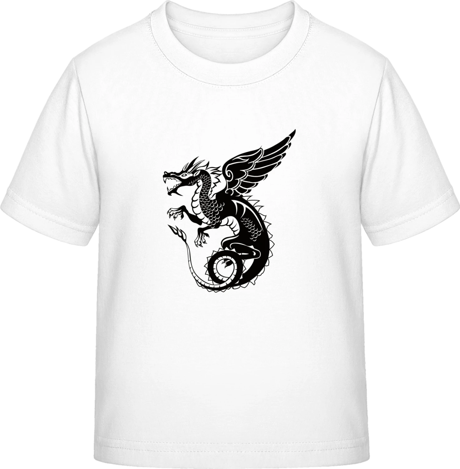 Winged Dragon - White Exact 190 Kids - Front