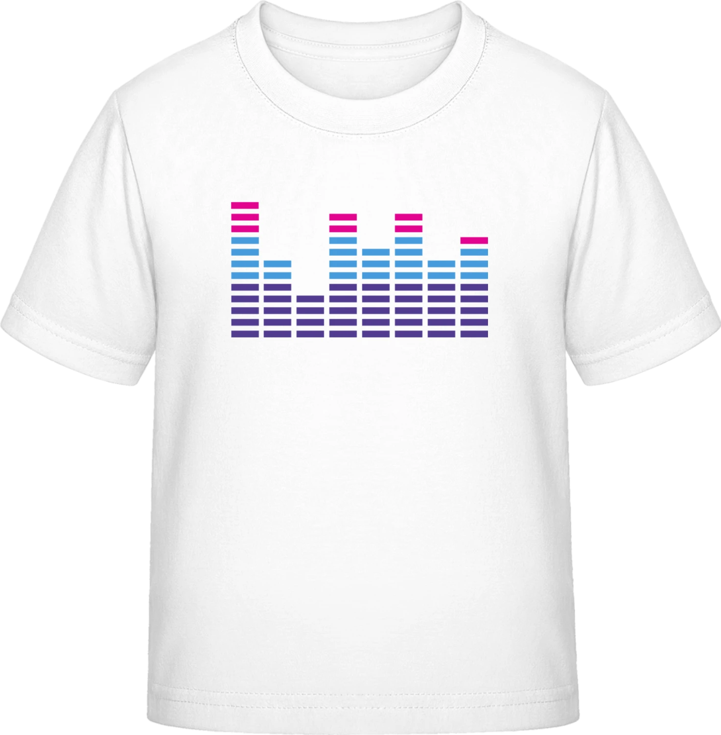 Printed Equalizer - White Exact 190 Kids - Front