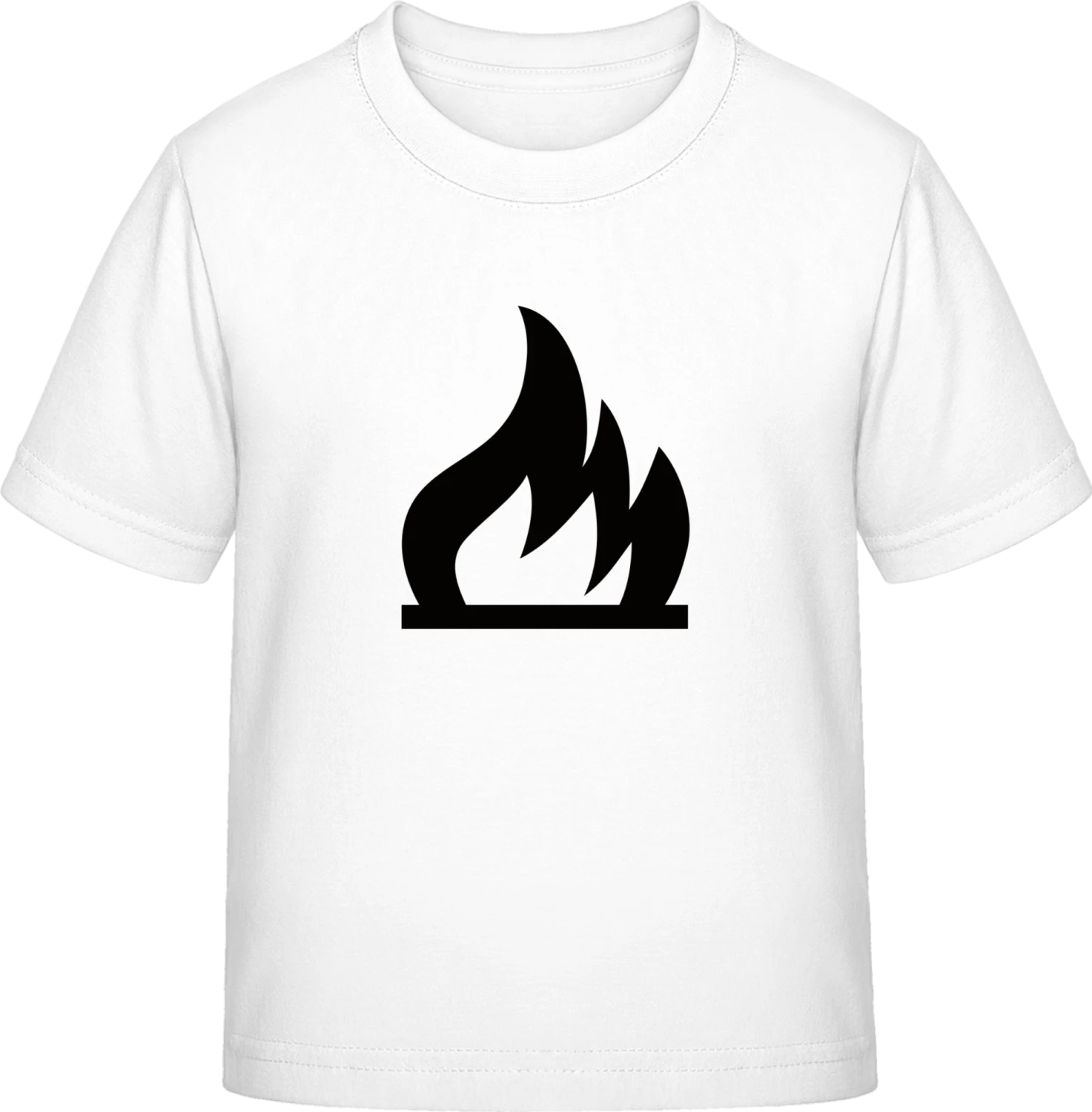 Fire Flammable - White Exact 190 Kids - Front