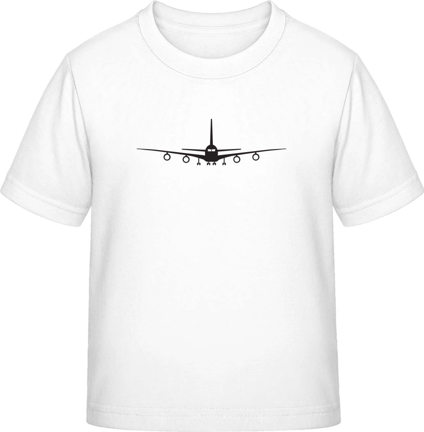 Airplane Landing - White Exact 190 Kids - Front