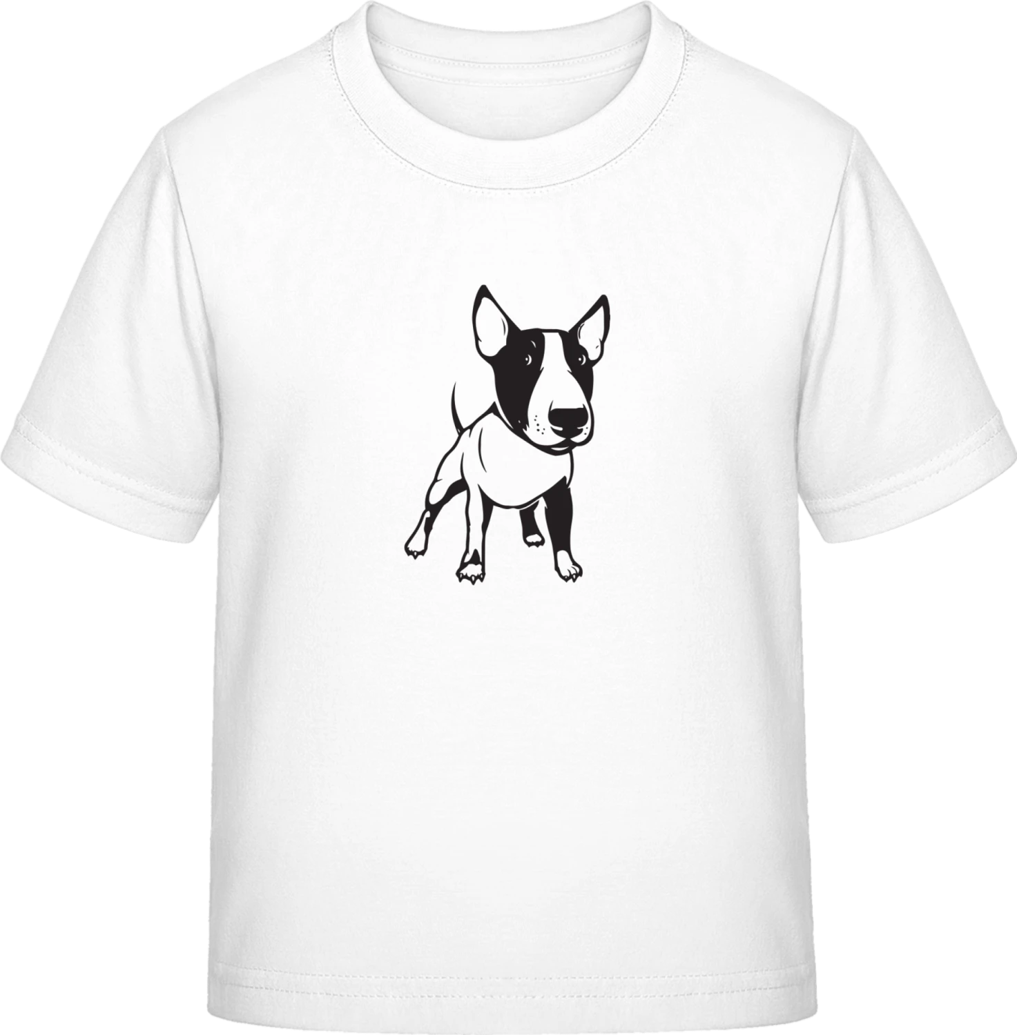 Dog Bull Terrier - White Exact 190 Kids - Front