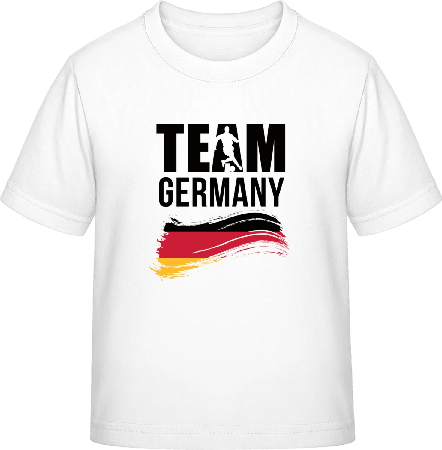 Team Germany Illustration - White Exact 190 Kids - Front