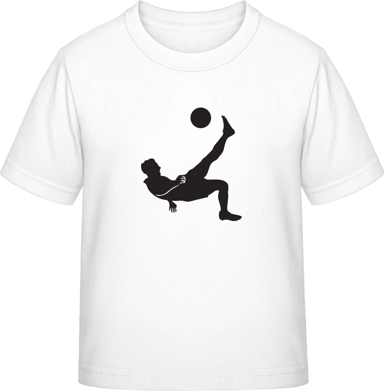 Kick Back Soccer Player - White Exact 190 Kids - Front