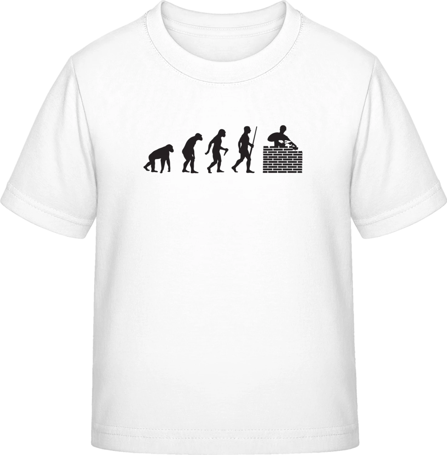 Bricklayer Evolution - White Exact 190 Kids - Front