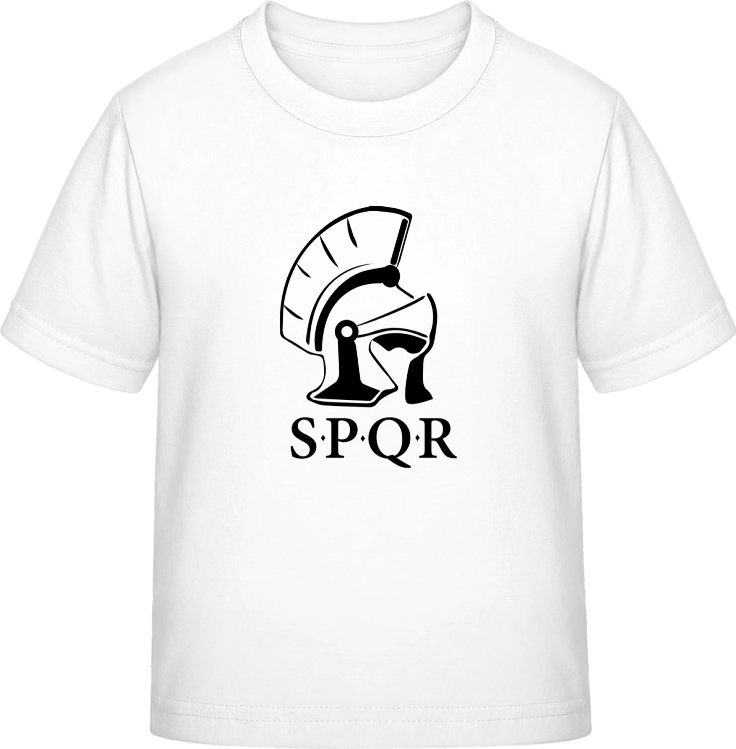 SPQR Römischer Helm - White Exact 190 Kids - Front