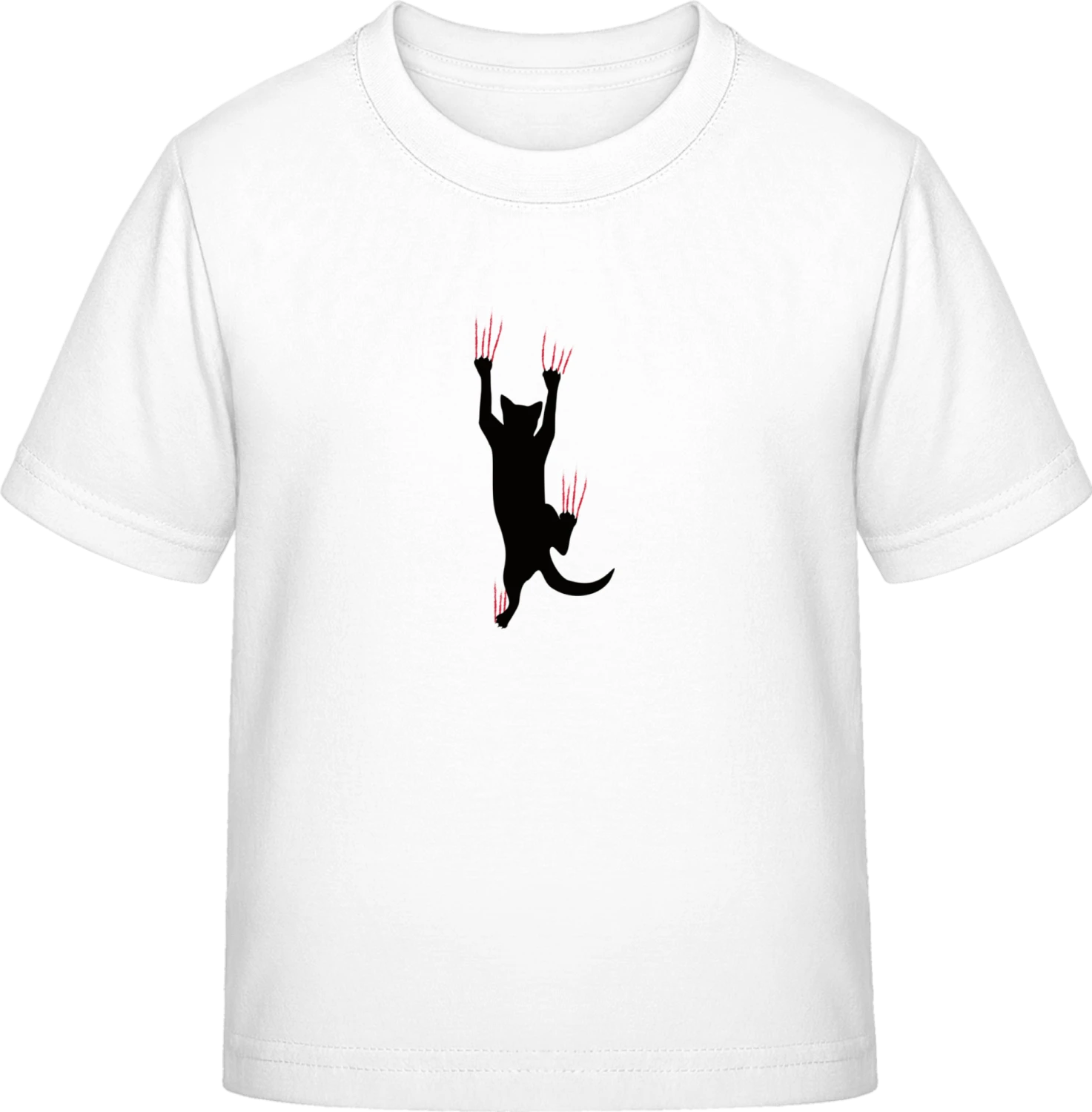 Cat Climbing - White Exact 190 Kids - Front