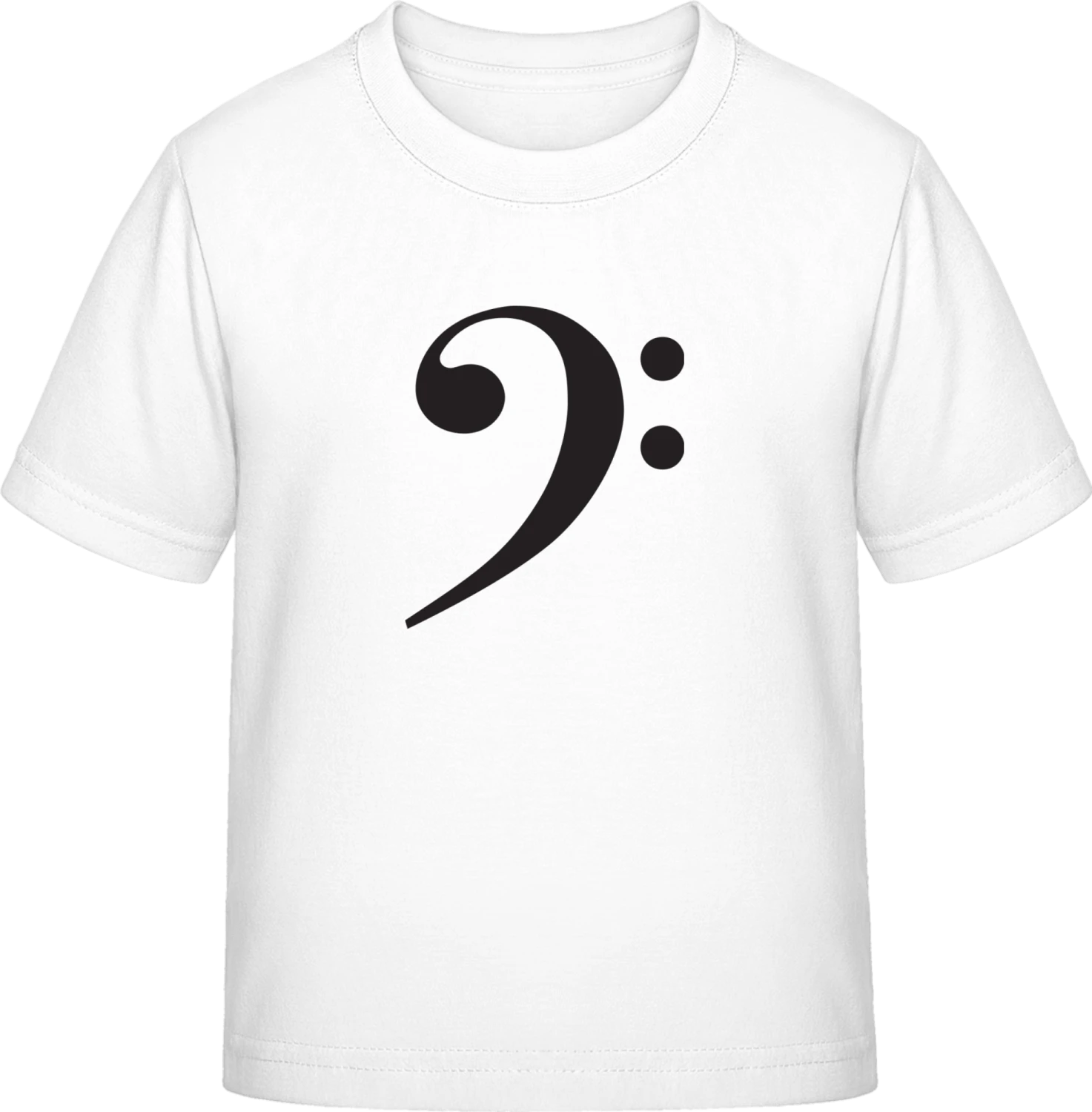 Bass Clef - White Exact 190 Kids - Front