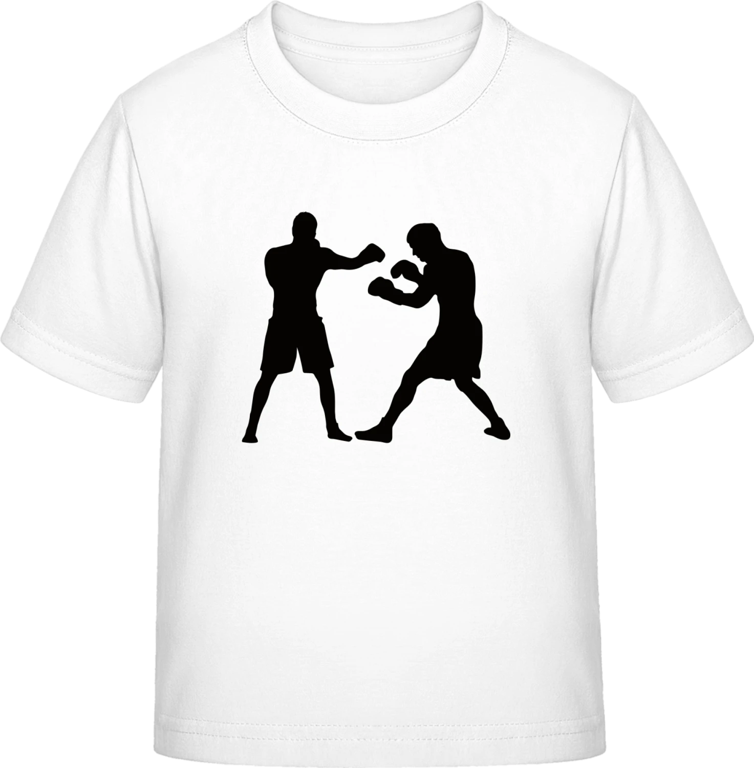 Boxing Scene - White Exact 190 Kids - Front