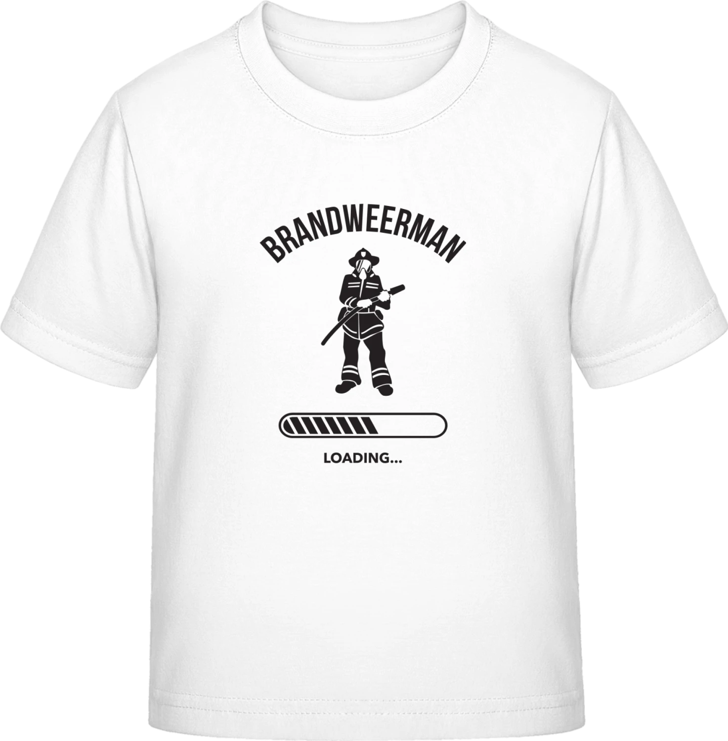 Brandweerman Loading - White Exact 190 Kids - Front