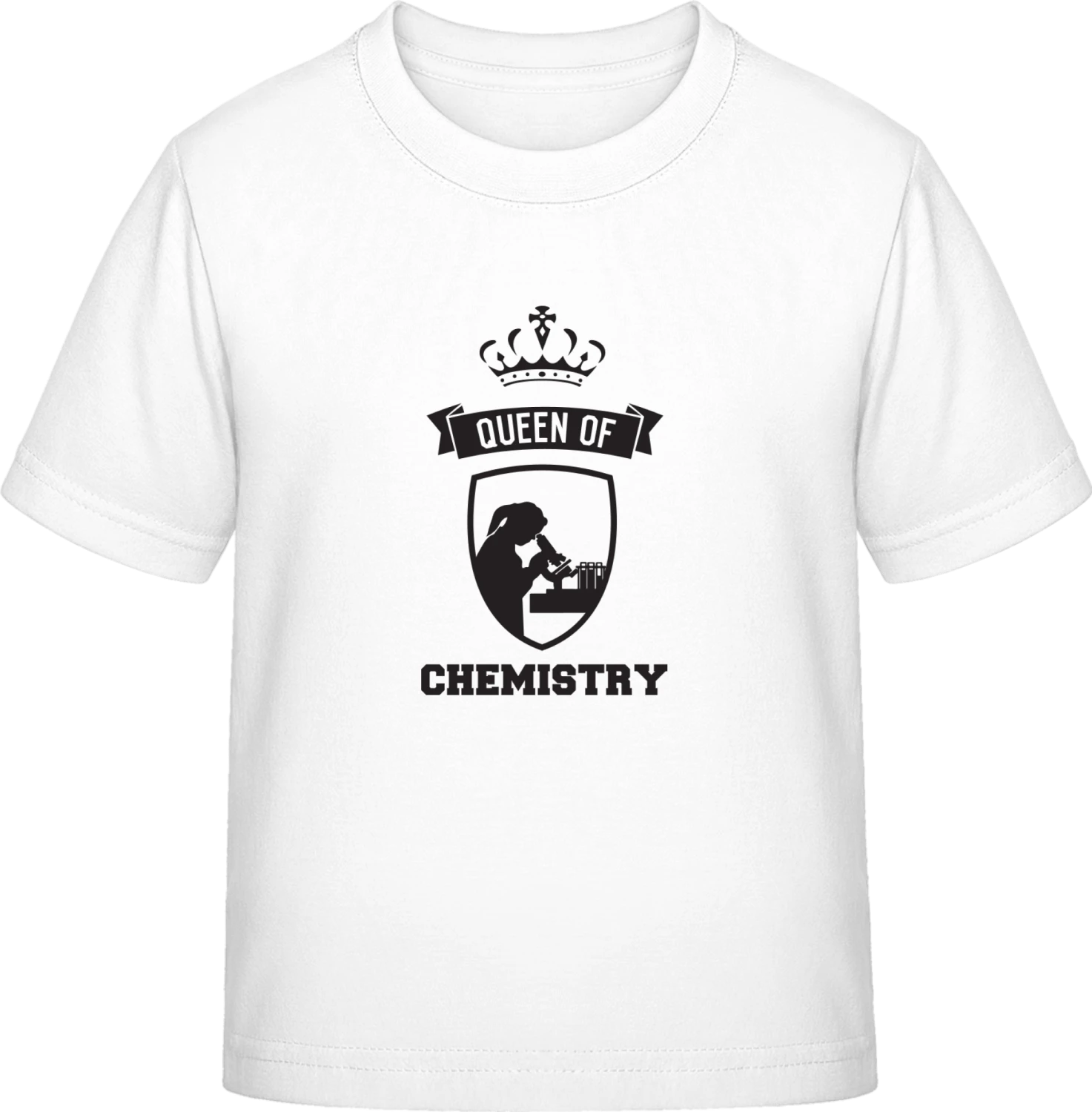 Queen of Chemistry - White Exact 190 Kids - Front