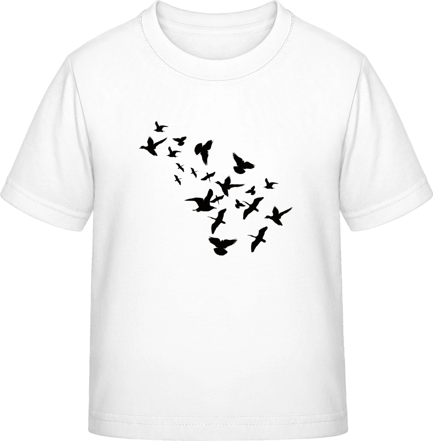 Flying Birds - White Exact 190 Kids - Front